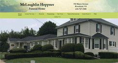 Desktop Screenshot of mchfuneralhome.com